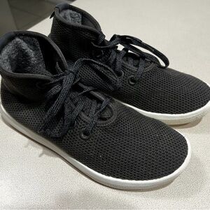 Allbirds Black-Grey Tree Topper  High-Top Sneakers - Mens 9